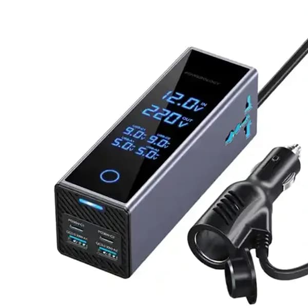 اینورتر 300 وات پاورولوژی PWCUQC044 — تصویر ۵