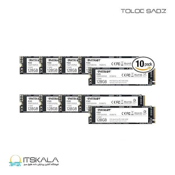 حافظه SSD پاتریوت مدل Patriot P300 PCIe m.2 128GB