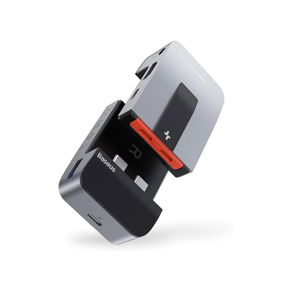 هاب و استند بیسوس Baseus Armor Age Type C MultiFunctional HUB CAHUB-AJ0G
