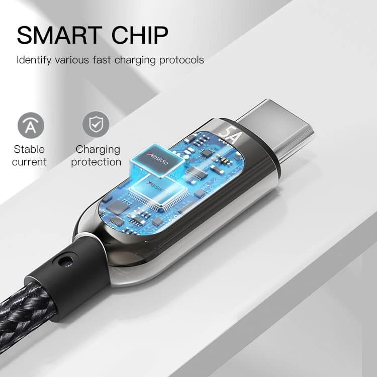 کابل تبدیل USB به USB-C Digital Display یسیدو مدل CA85 — تصویر ۴