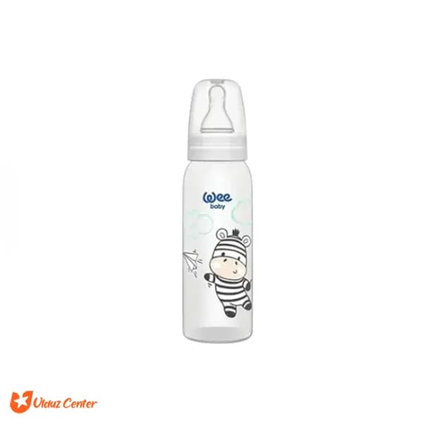 شیشه شیرخوری سفید کودک وی بیبی 0 تا 6 ماه 250 میل کد 852 — تصویر ۲
