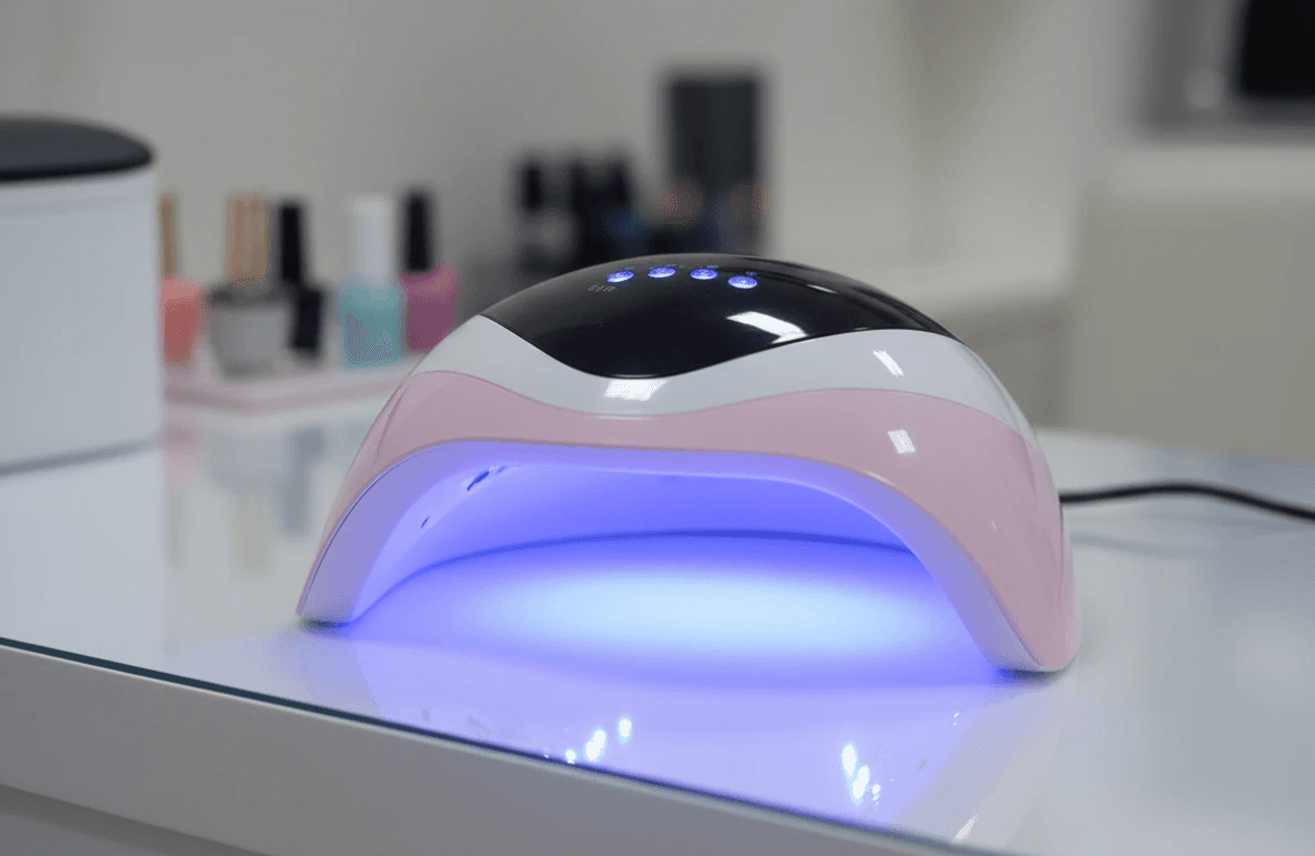 دستگاه UV/LED SUN L3 168W مدل Professional Nail Lamp از فروشگاه جام کوزارکس JamCosrx دستگاه خشککن ناخن سالنی با توان ۱۶۸ وات، سنسور هوشمند و تایمر دیجیتال — تصویر ۶
