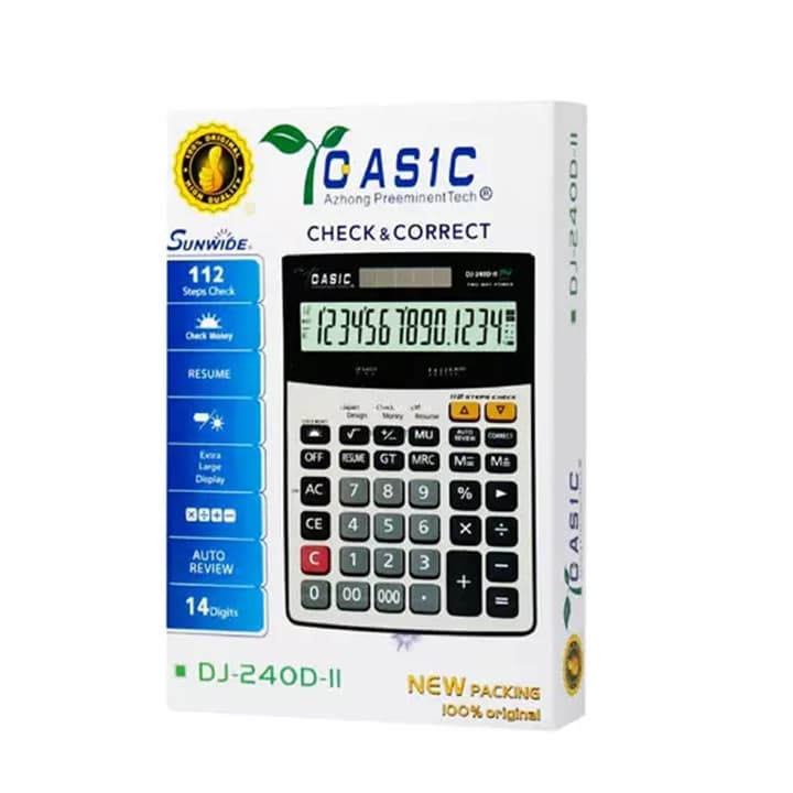 ماشین حساب 14 رقمی DJ240D