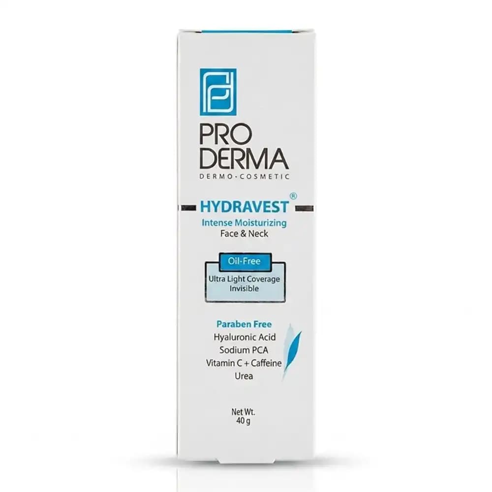 کرم آبرسان و مرطوب کننده قوی پرودرما (ProDerma) مدل هیدراوست (Hydravest) فاقد چربی حجم 40 گرم — تصویر ۴