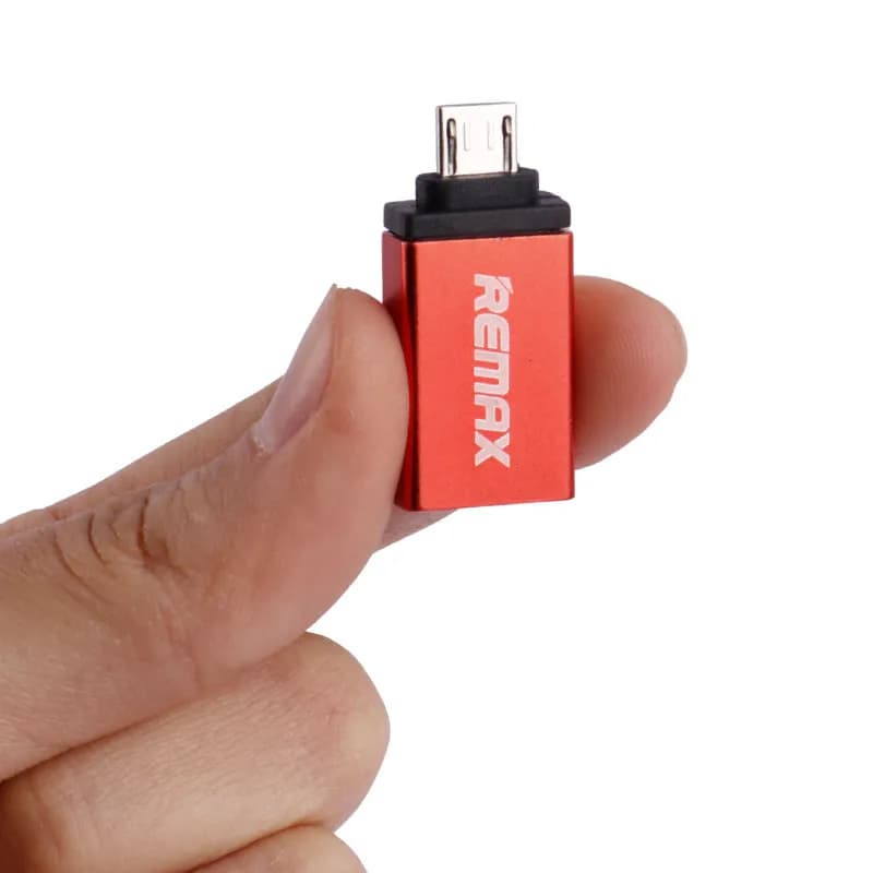 مبدل OTG MicroUSB ریمکس مدل rm — تصویر ۵