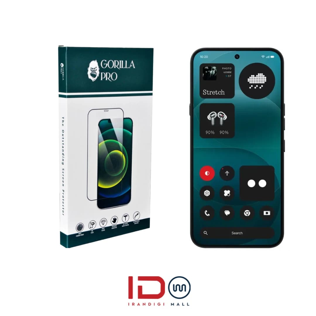 گلس و محافظ هیدروژلی (شفاف) بدنه گوشی ناتینگ فون مدل NOTHING PHONE 4A Pro — تصویر ۲