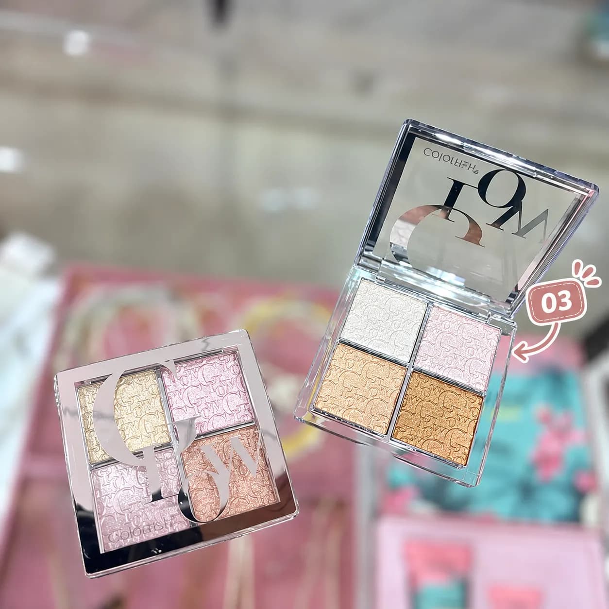 هایلایتر چهار رنگ دوپ دیور — تصویر ۸