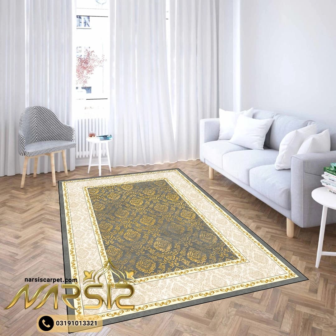 فرشینه افشان فرانسوی طرح آتنا کد8041 — تصویر ۵