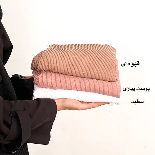 شال پلیسه نخی صدفی — تصویر ۶