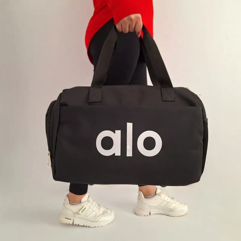 ساک ورزشی alo پارچه دیبا جا کفشی دار SA-73