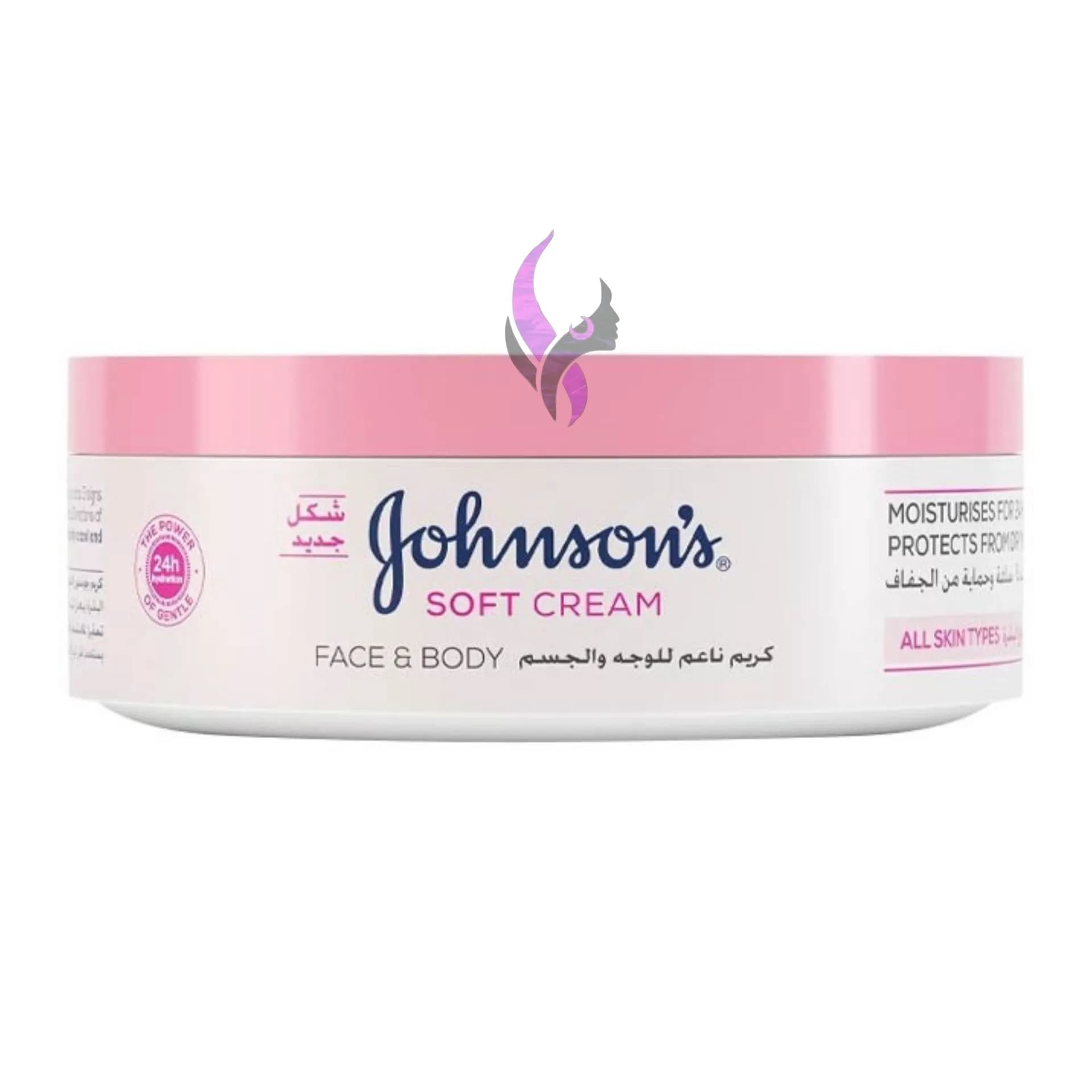 کرم مرطوب کننده جانسون Johnsons صورت و بدن Soft Cream — تصویر ۲