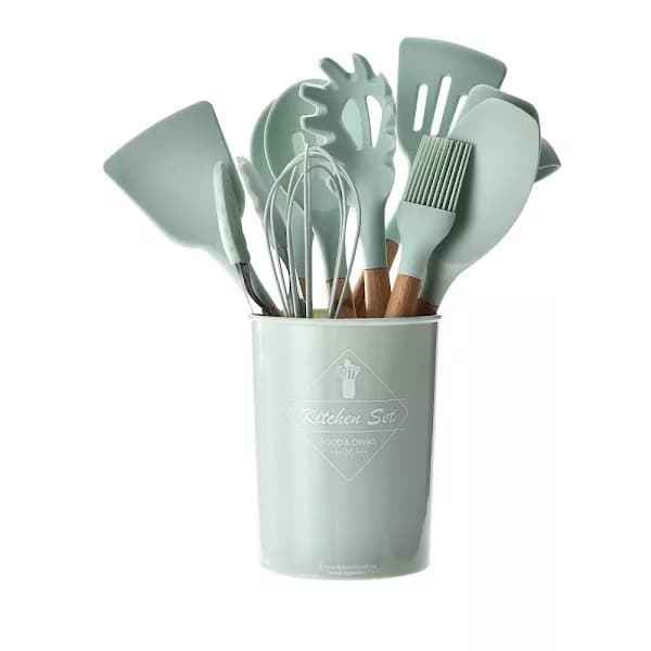 سرویس کفگیر و ملاقه 12 پارچه مدل KITCHEN SETکدk22635