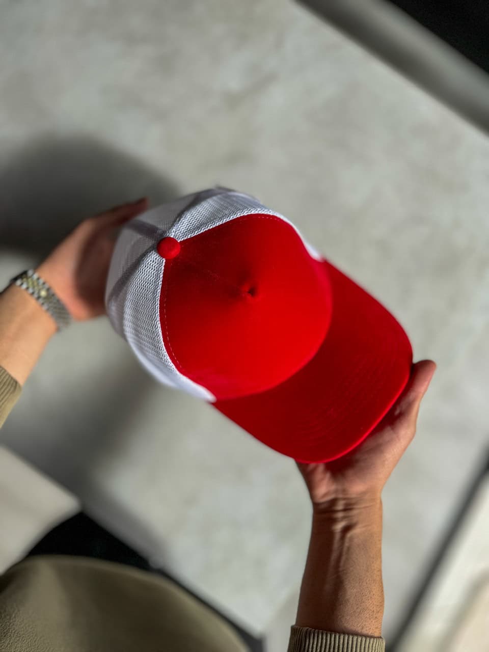 کلاه کپ مخمل پشت تور 47 Basic — تصویر ۷