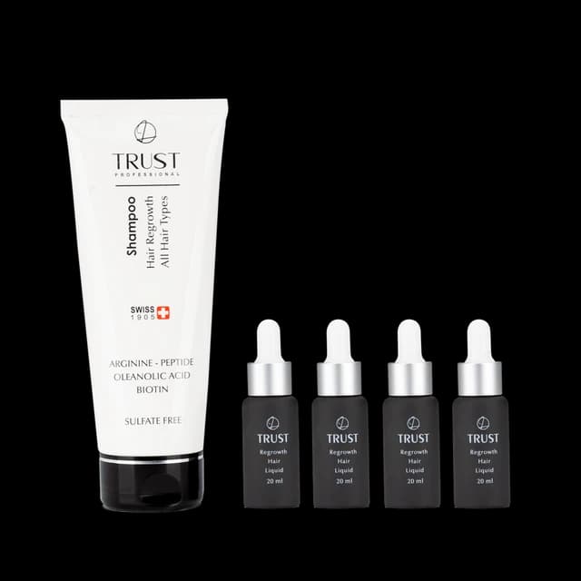 کیت تخصصی رشد مجدد موی سر تراست با تاییدیه Swiss Fine Cosmetic — تصویر ۳