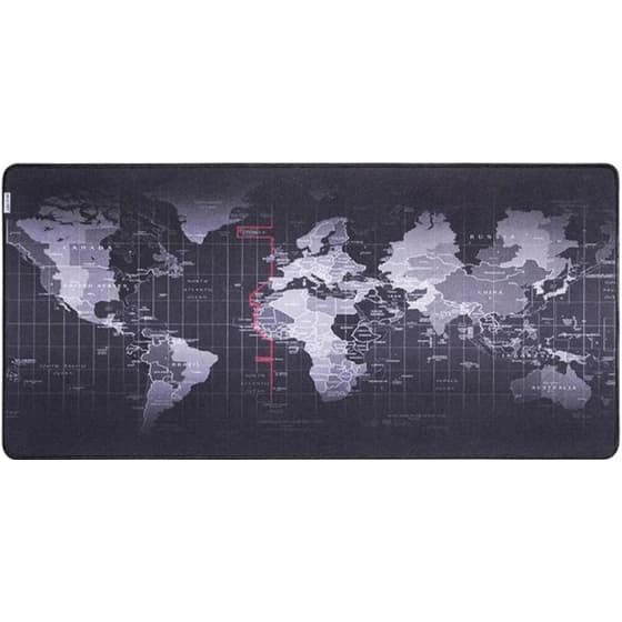 پد موس گیمینگ طرح نقشه جهان سایز ۳۰ در ۸۰ سانتیمتر کدK22255