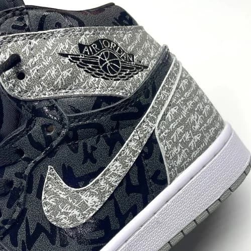 کفش کتونی نایک ایر جردن وان ساقدار ربلیونر Nike Air Jordan 1 High OG Rebellionaire — تصویر ۸