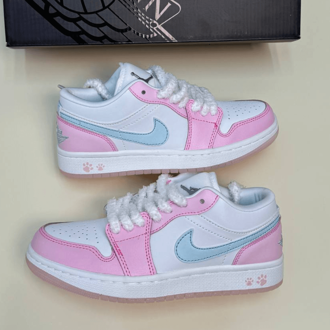 کفش کتونی نایک ایر جردن 1 پنجه گربه ای Nike Air Jordan 1 Low SE Paw Print — تصویر ۴