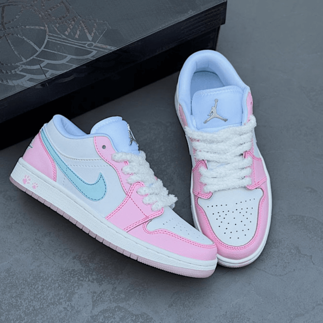 کفش کتونی نایک ایر جردن 1 پنجه گربه ای Nike Air Jordan 1 Low SE Paw Print — تصویر ۵