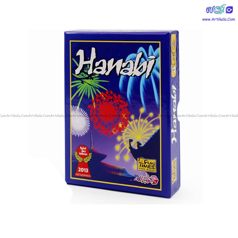 بازی فکری هانابی Hanabi برند فان تایمز