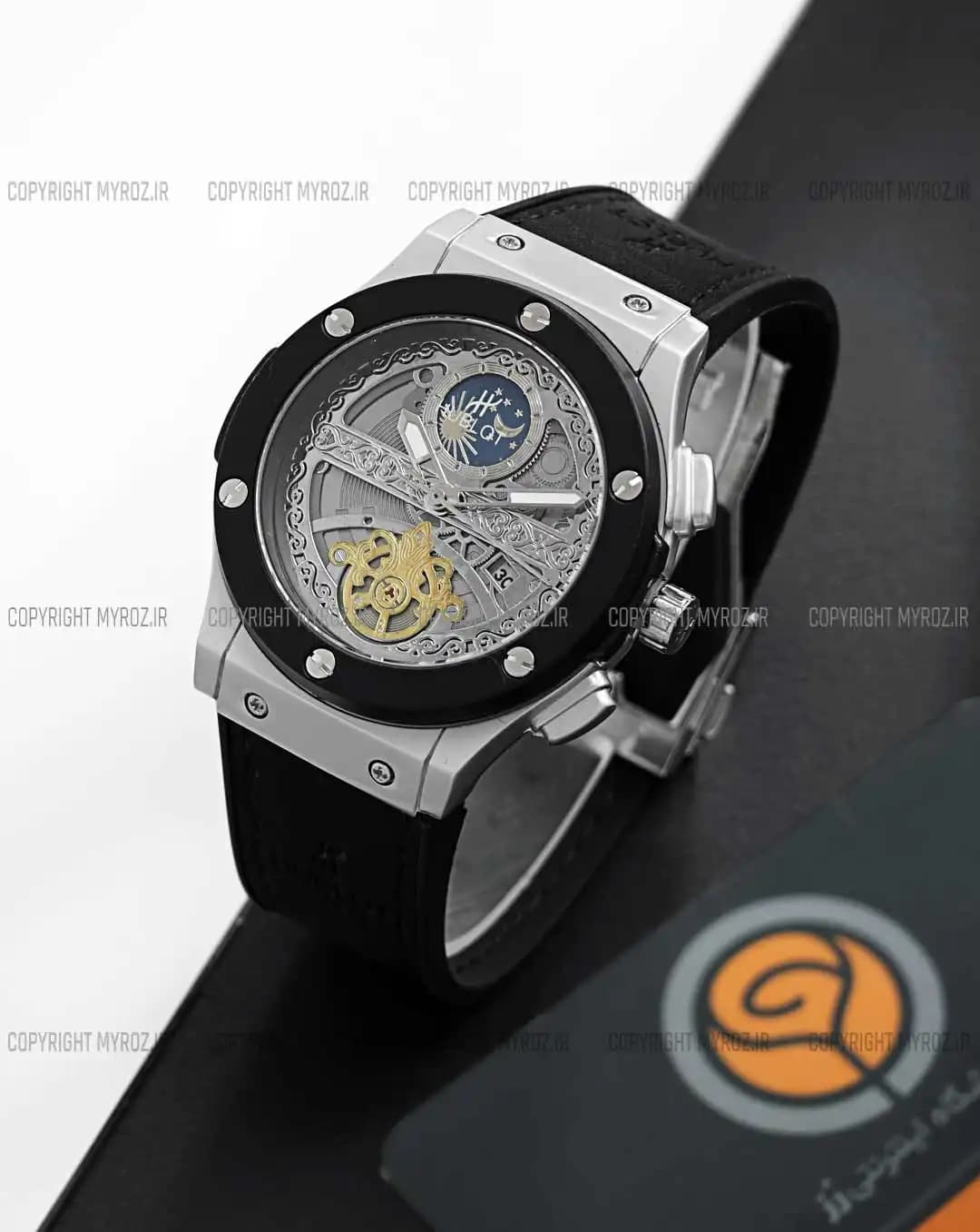 ساعت مچی مردانه هابلوت HUBLOT مدل بیگ بنگ کد 2483 — تصویر ۴