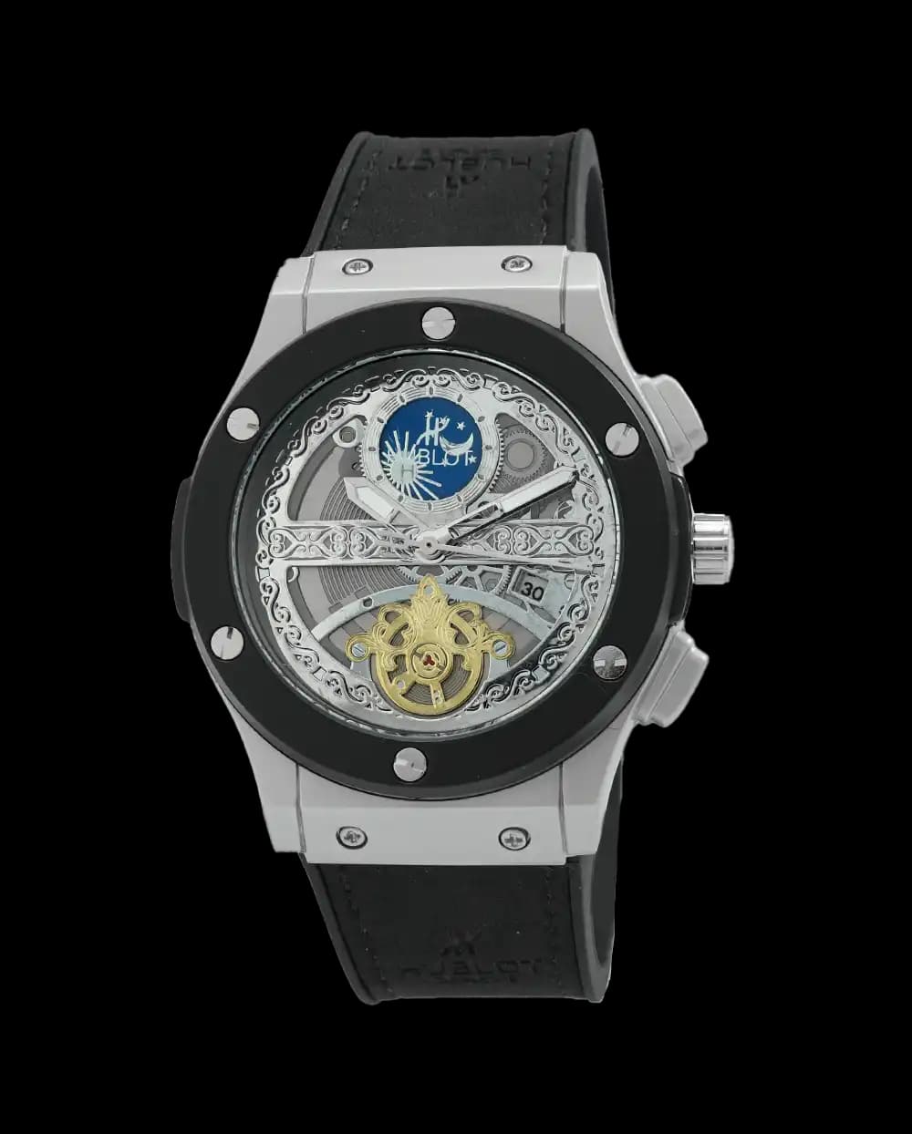 ساعت مچی مردانه هابلوت HUBLOT مدل بیگ بنگ کد 2483 — تصویر ۲
