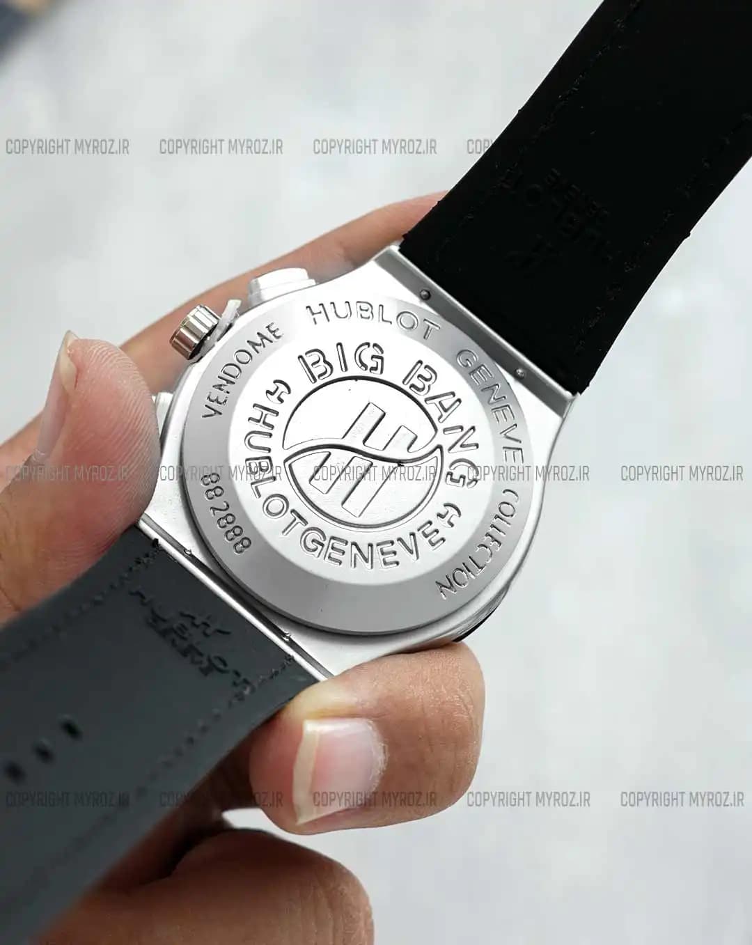 ساعت مچی مردانه هابلوت HUBLOT مدل بیگ بنگ کد 2483 — تصویر ۷