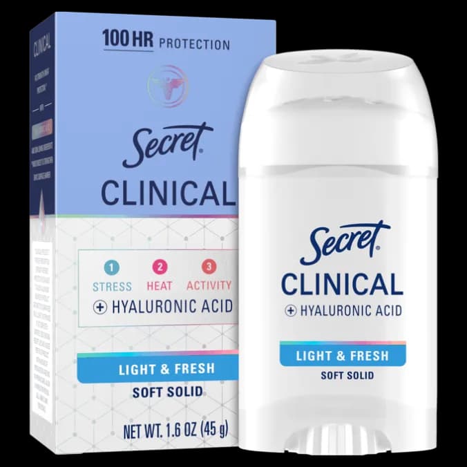 استیک ضد تعریق زنانه Fresh & Light کلینیکال سکرت ۷۶ گرم