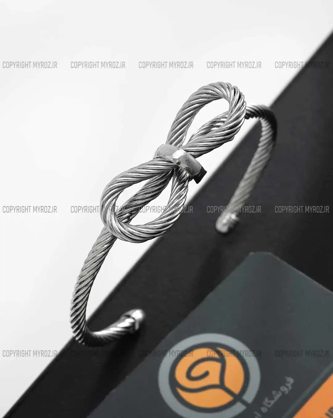 دستبند استیل زنانه کارتیه CARTIER مدل پاپیون کد 2423 — تصویر ۴