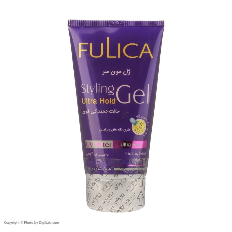 ژل مو فولیکا مدل Ultra Hold مناسب انواع مو حجم 150 میلی لیتر — تصویر ۱۰
