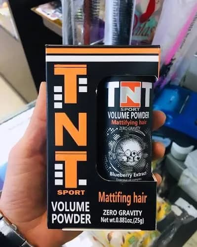 پودر حالت دهنده مو تی ان تی tnt مدل مات وزن 25 گرم — تصویر ۲