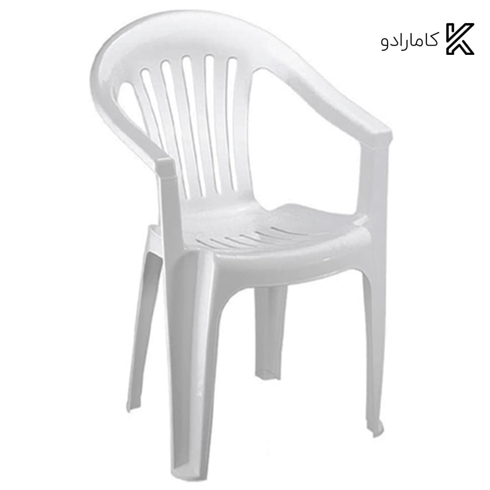 صندلی دسته دار صدف ناصر پلاستیک کد 855