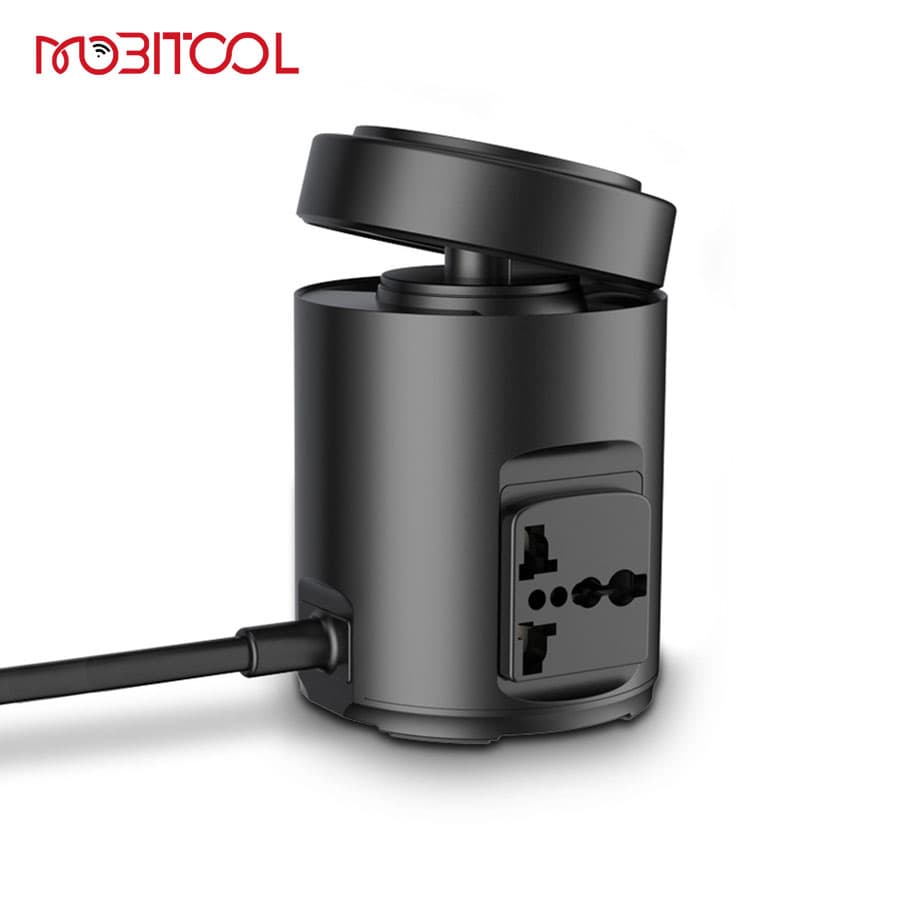 چند راهی برق و شارژر 65 وات وایرلس مگ سیف پاورولوژی Powerology MagSafe Power Hub PWCUQC014 — تصویر ۲
