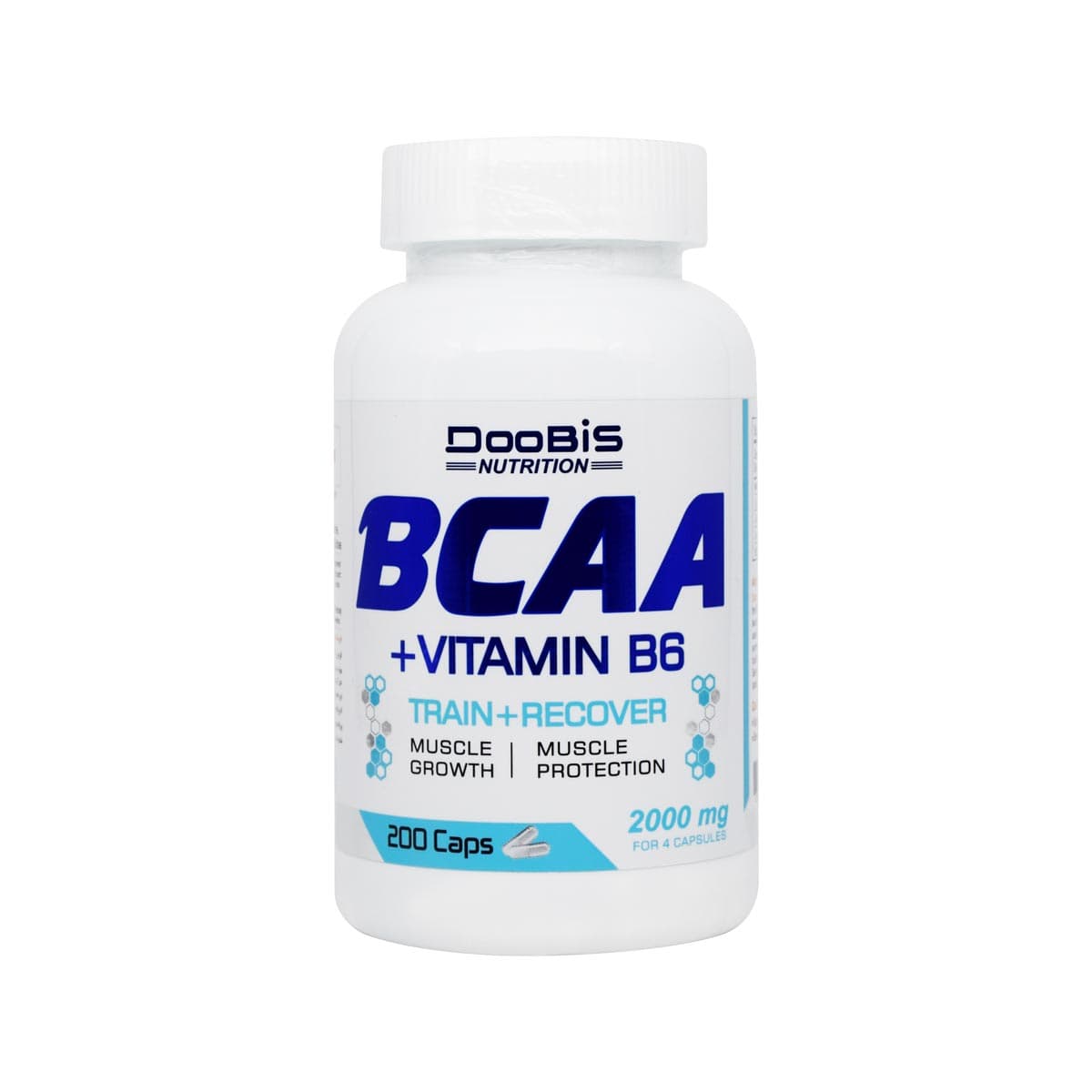 کپسول BCAA 2:1:1 + VIT B6 دوبیس (200 عددی)