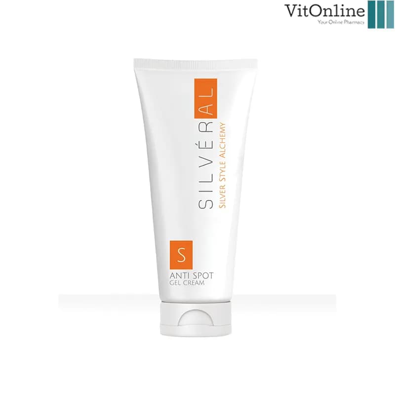ژل کرم ضد لک سیلورال S روشن کننده پوست و آنتی اکسیدان 50ml