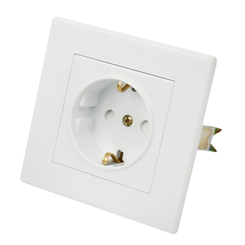 پریز محافظ دار توکار پارت الکتریک Part Electric Tabesh PE5157 ارت دار — تصویر ۵