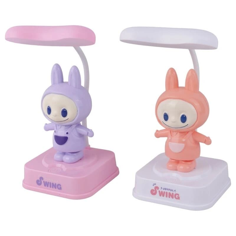 چراغ مطالعه شارژی طرح لبوبو رقاص BEHTOYS-164 — تصویر ۷