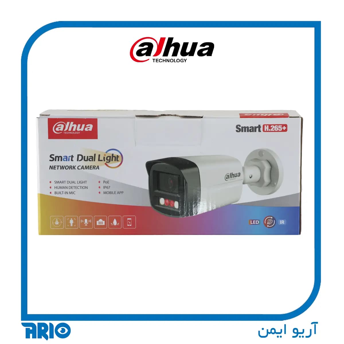 دوربین مداربسته داهوا IPC-HFW1439TL1P-A-IL — تصویر ۵