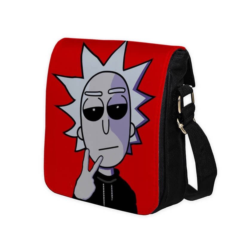 کیف دوشی طرح rick and Morty کد 8621 — تصویر ۵