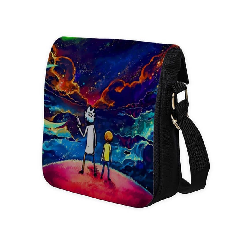 کیف دوشی طرح rick and Morty کد 8619 — تصویر ۵