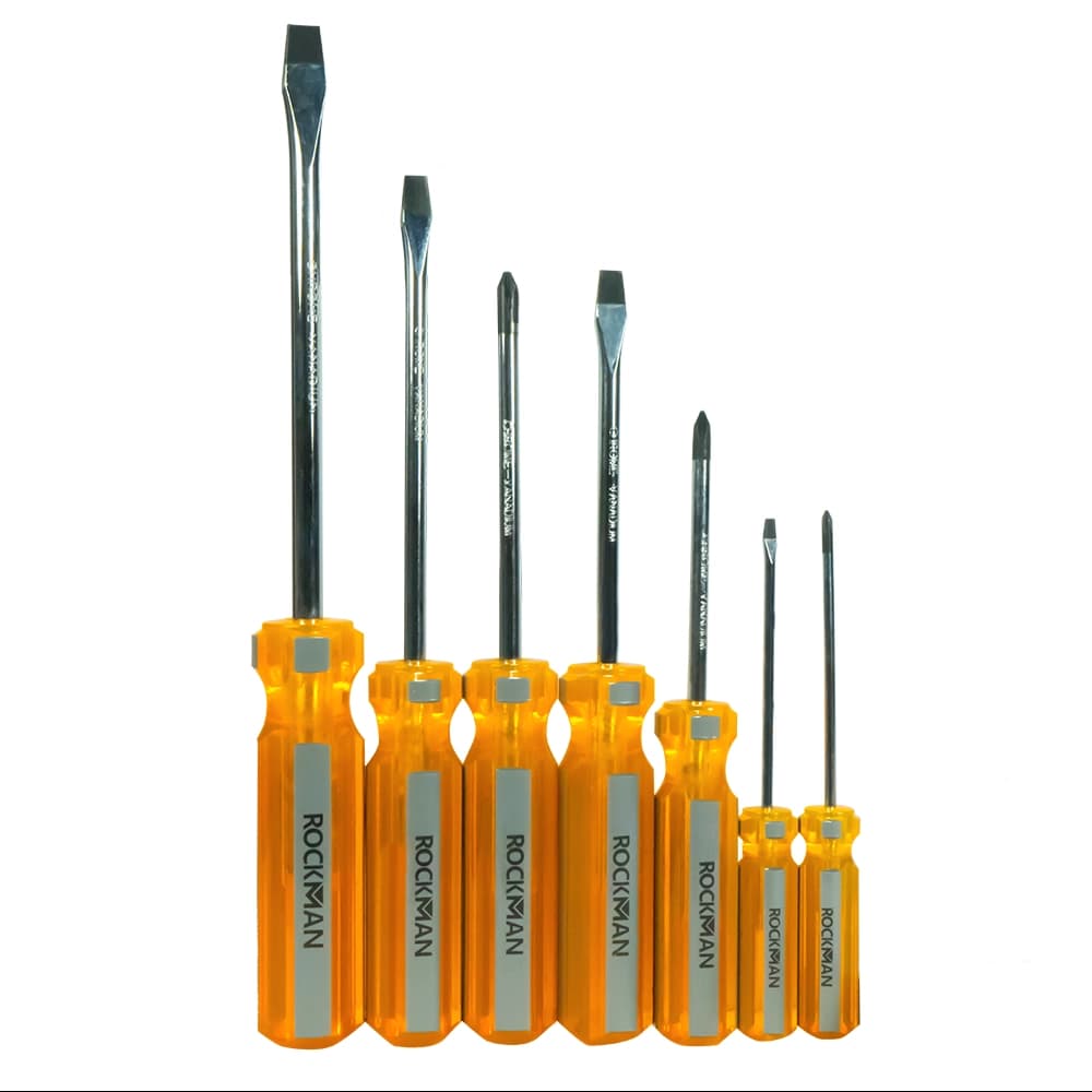 پیچ گوشتی دسته کریستال برند Rockman مدل 1052