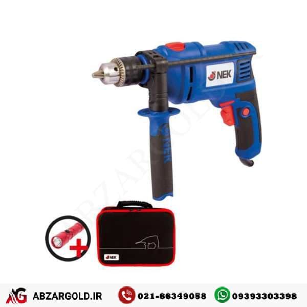 دریل 13 چکشی 750 وات کیفی نک مدل NEK 7513 DH