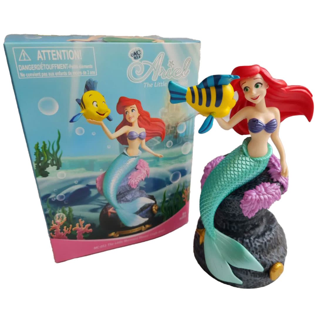 فیگور کیوپاسکت آریل Ariel پری دریایی روی صخره — تصویر ۳
