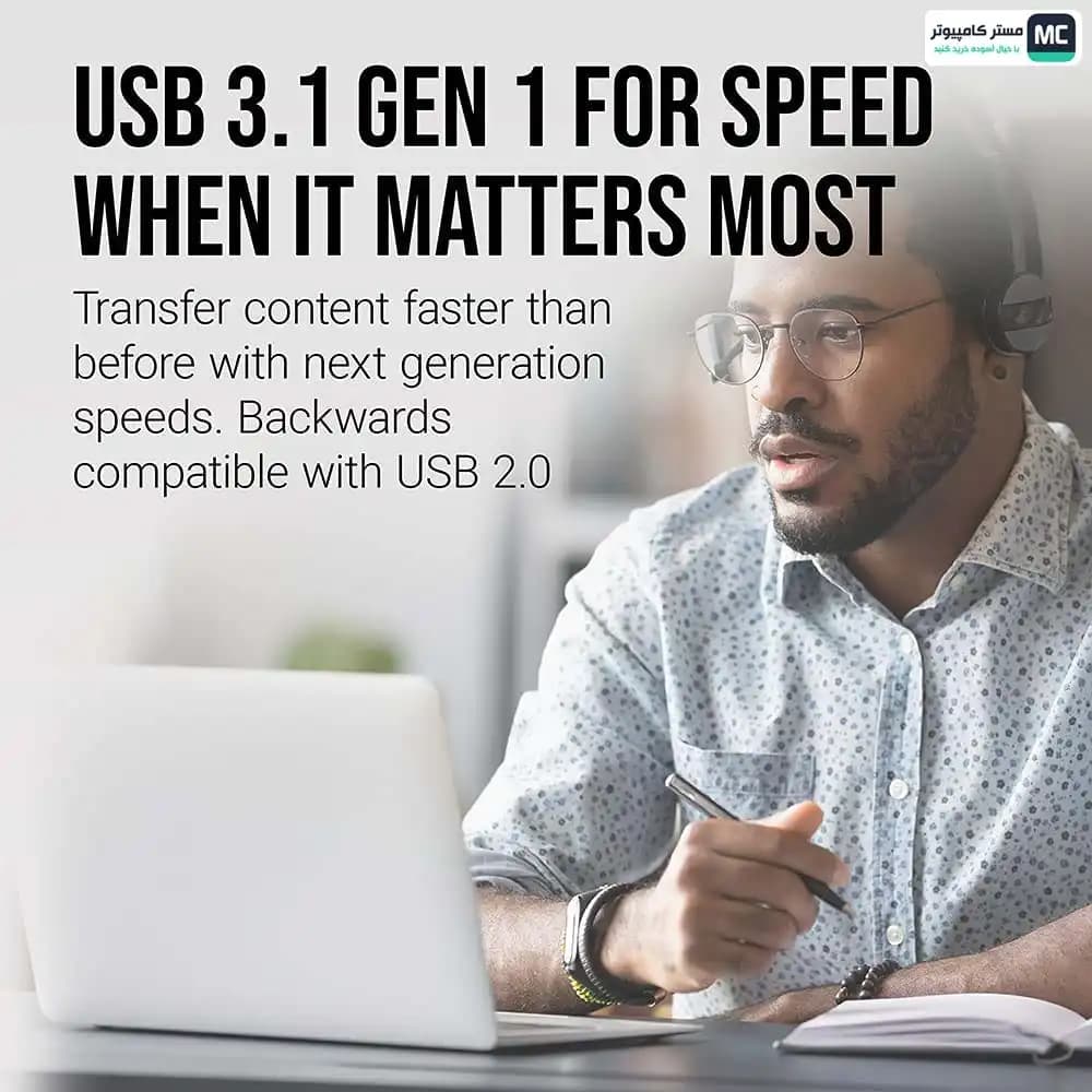 فلش پی ان وای Elite-X Fit USB 3.1 128GB — تصویر ۶