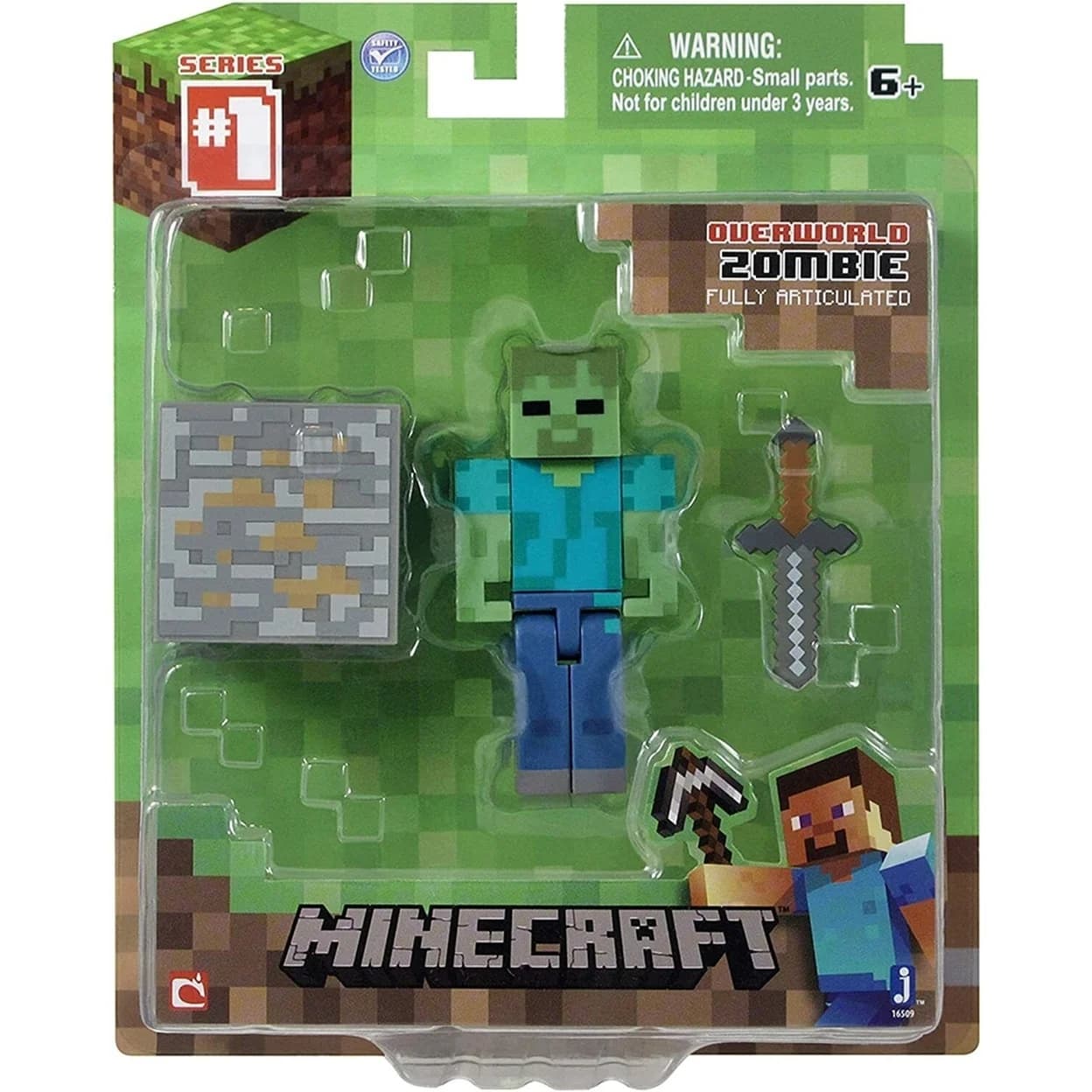 فیگور مدل ماینکرافت Minecraft طرح زامبی Zombie