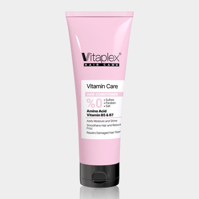 نرم کننده ویتامینه موهای خشک و نرمال ویتاپلکس Vitaplex Vitamin Care Hair Conditioner 250ml