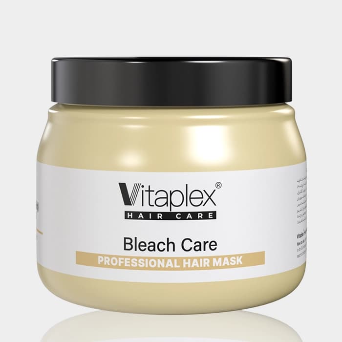 ماسک موهای دکلره شده ویتاپلکس Vitaplex Bleach Care Professional Hair Mask 500ml