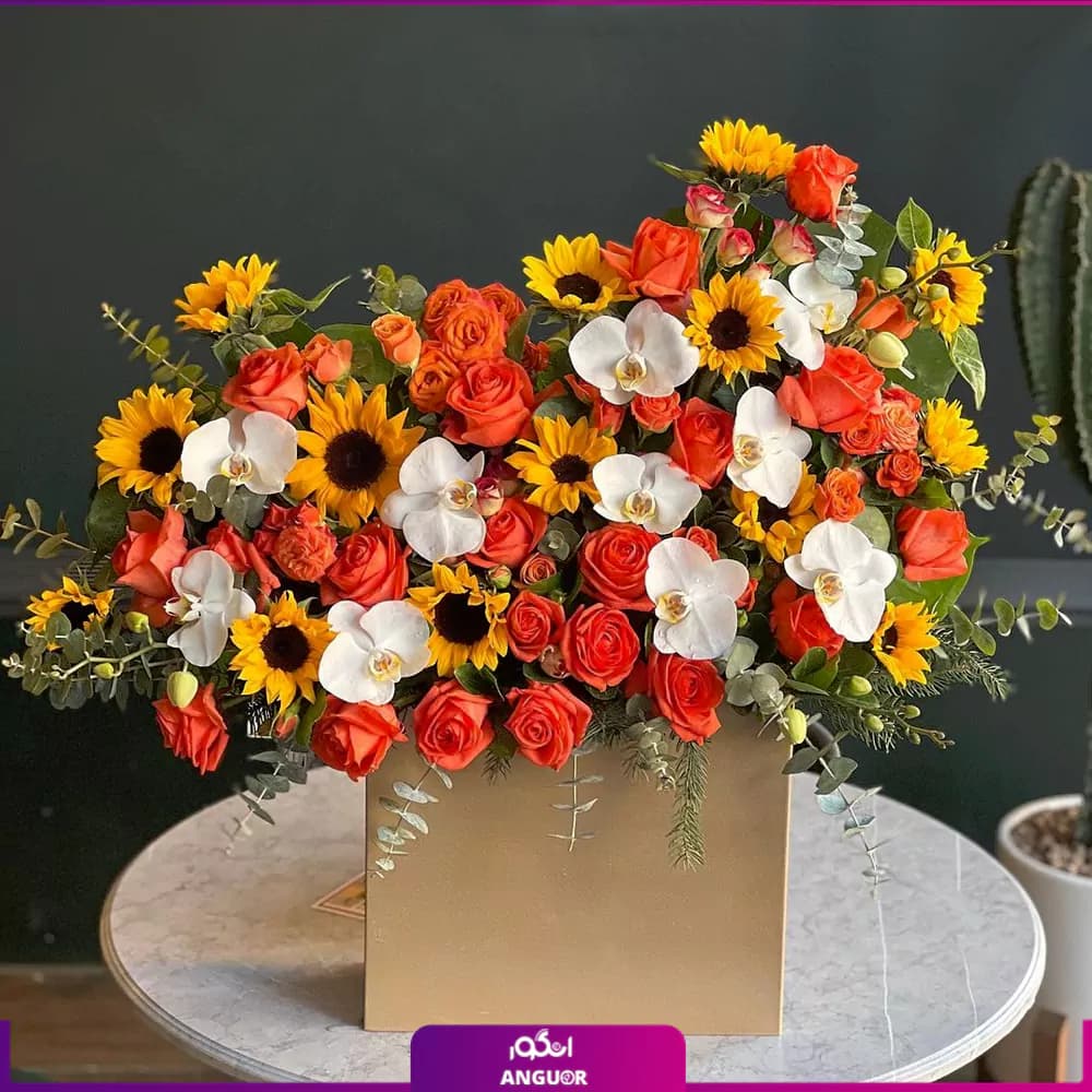 باکس گل پاییزی آبان دخت — تصویر ۲