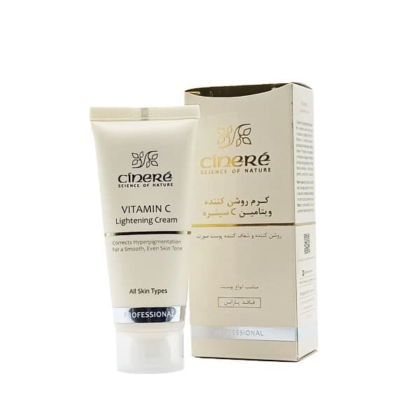 کرم روشن کننده ویتامین C سینره مناسب انواع پوست 40 میل — تصویر ۸