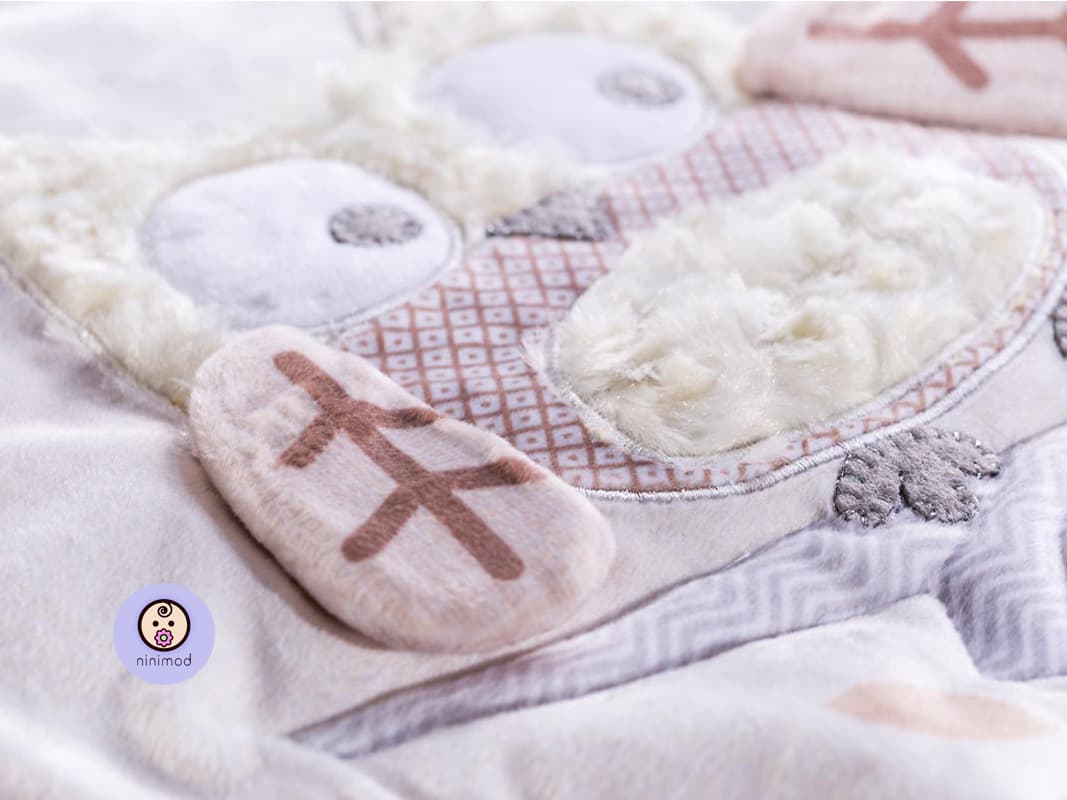 سرویس خواب چهار تکه Rose Born طرح BOOFY OWL — تصویر ۳