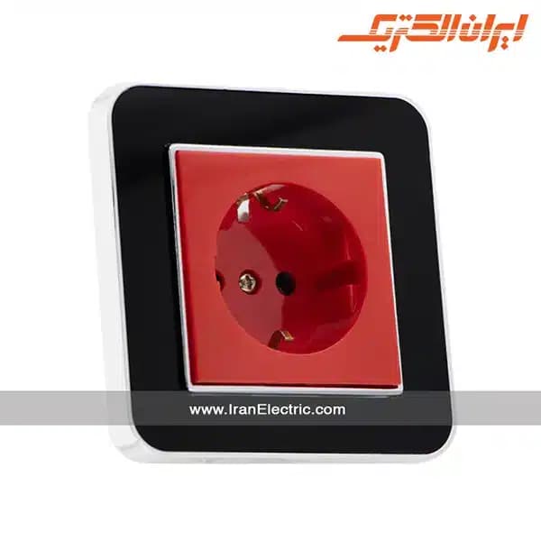 پریز برق UPS ارس سیلور مشکی میان مشکی